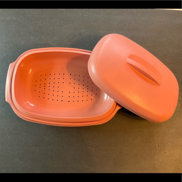 how to use old tupperware steamer